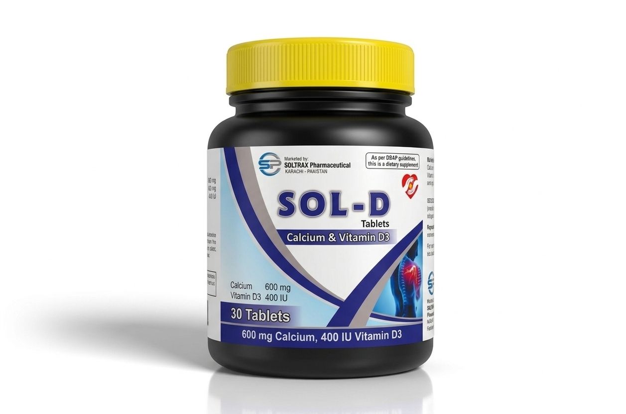 Sol D Calcium Tablets