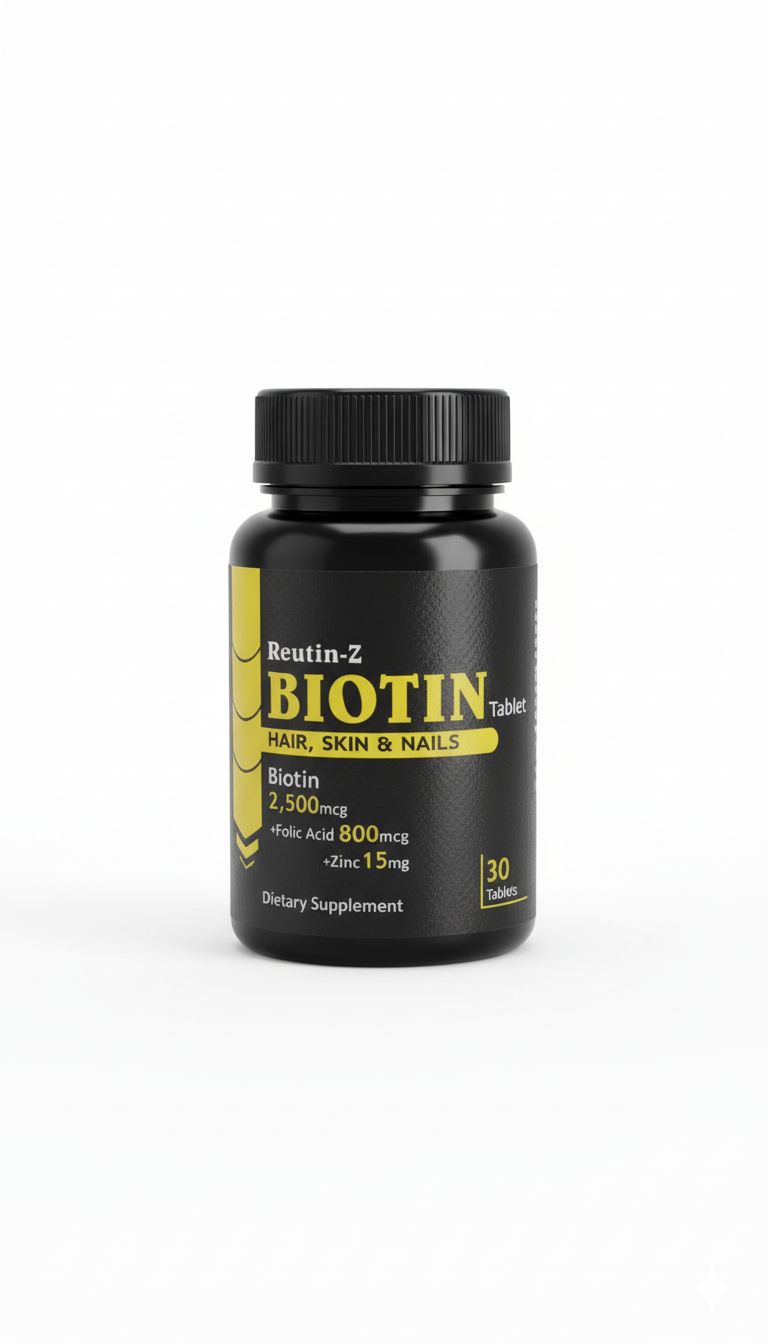 Reutin-Z BIOTIN (Hair, Skin & Nails)